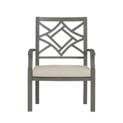 Clearance Saint Lucia 5pc Dining Set: Table & 4 Armchairs Outdoor Dining|Outdoor Furniture Sets