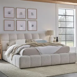 Best Sanctuary Upholstered Bed Queen Beds|Beds & Headboards