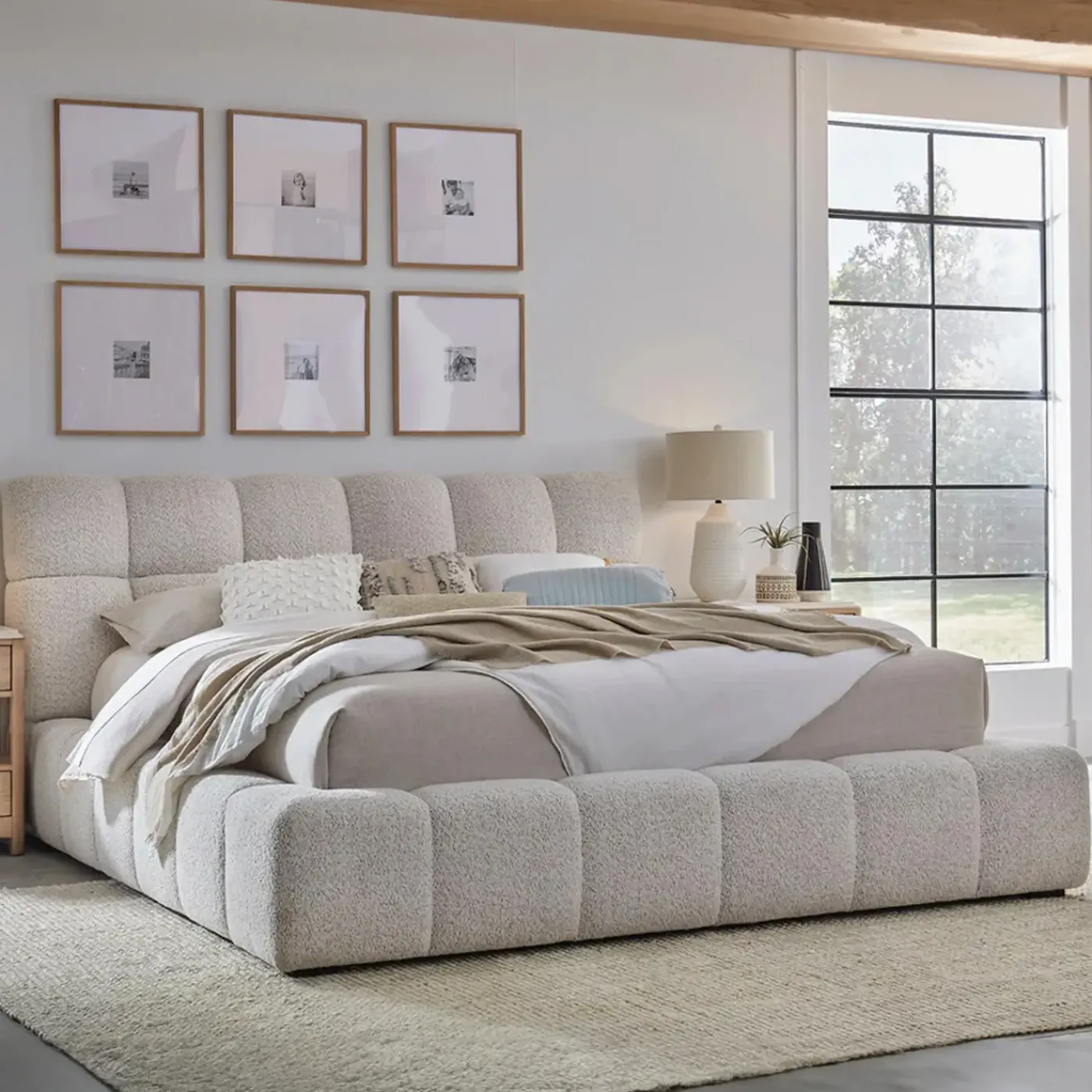 Best Sanctuary Upholstered Bed Queen Beds|Beds & Headboards