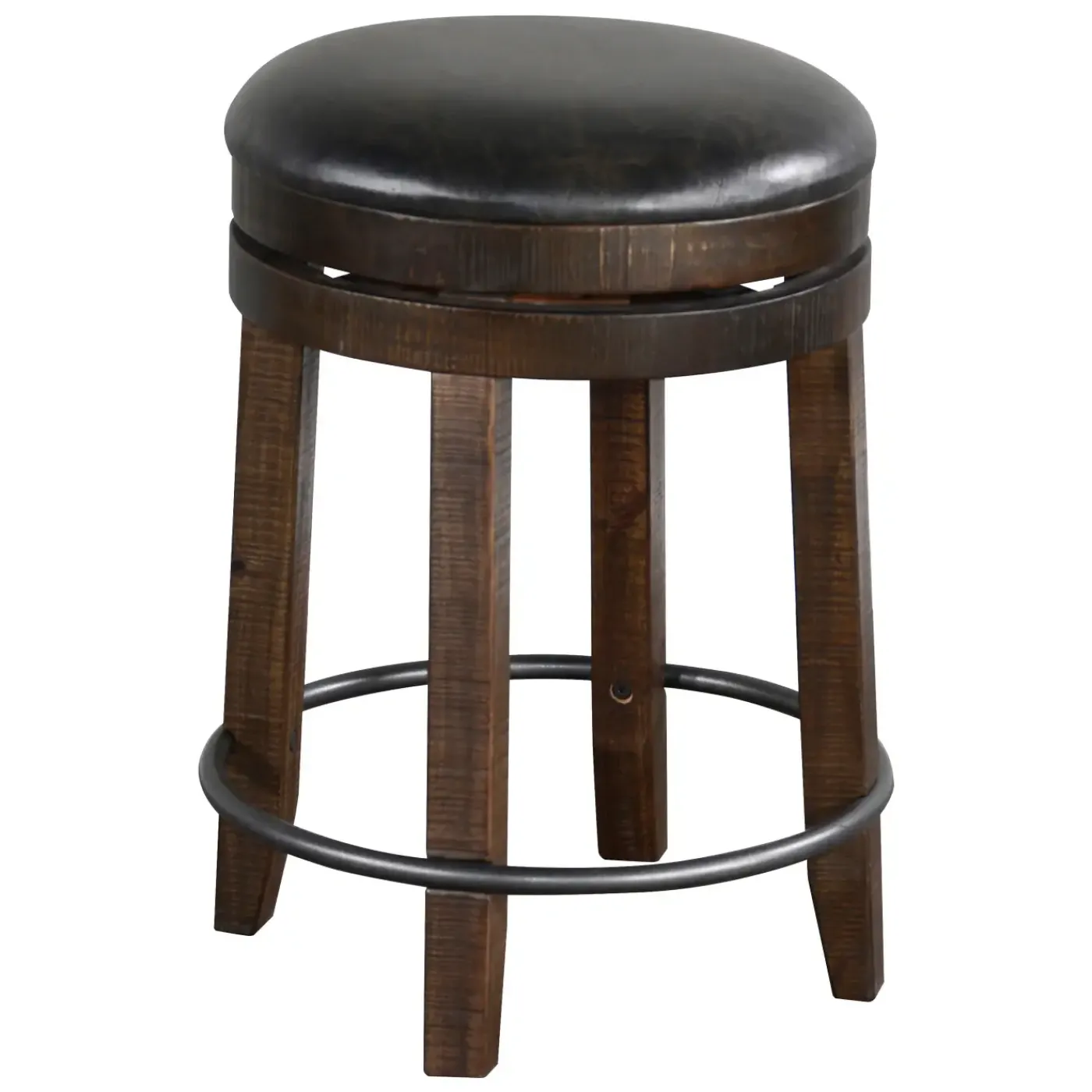 Discount Saratoga 24" Swivel Counter Stool Bar Stools