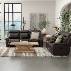 New Saxton Power Motion Living Room Set Living Room Sets|Reclining Furniture
