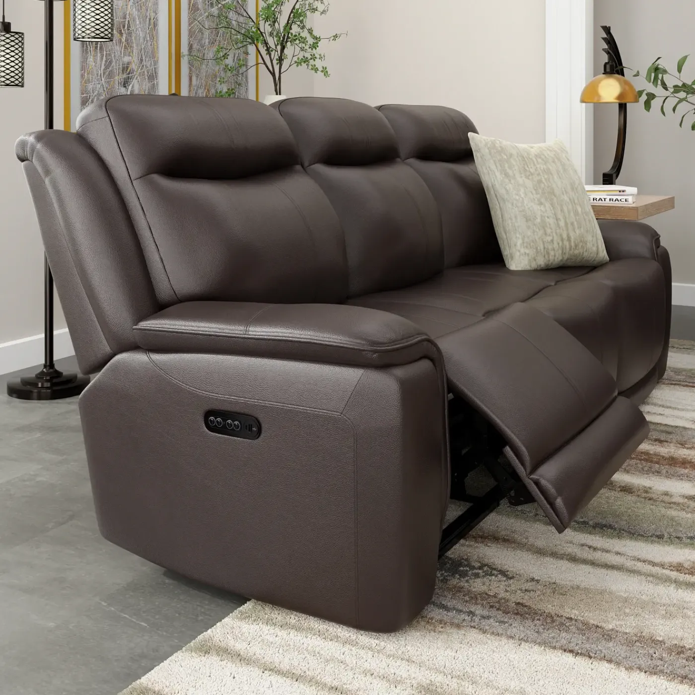 New Saxton Power Motion Living Room Set Living Room Sets|Reclining Furniture