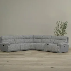 New Screenplay 6pc Immersive Sound Power Sectional Living Room Sets|Sectionals