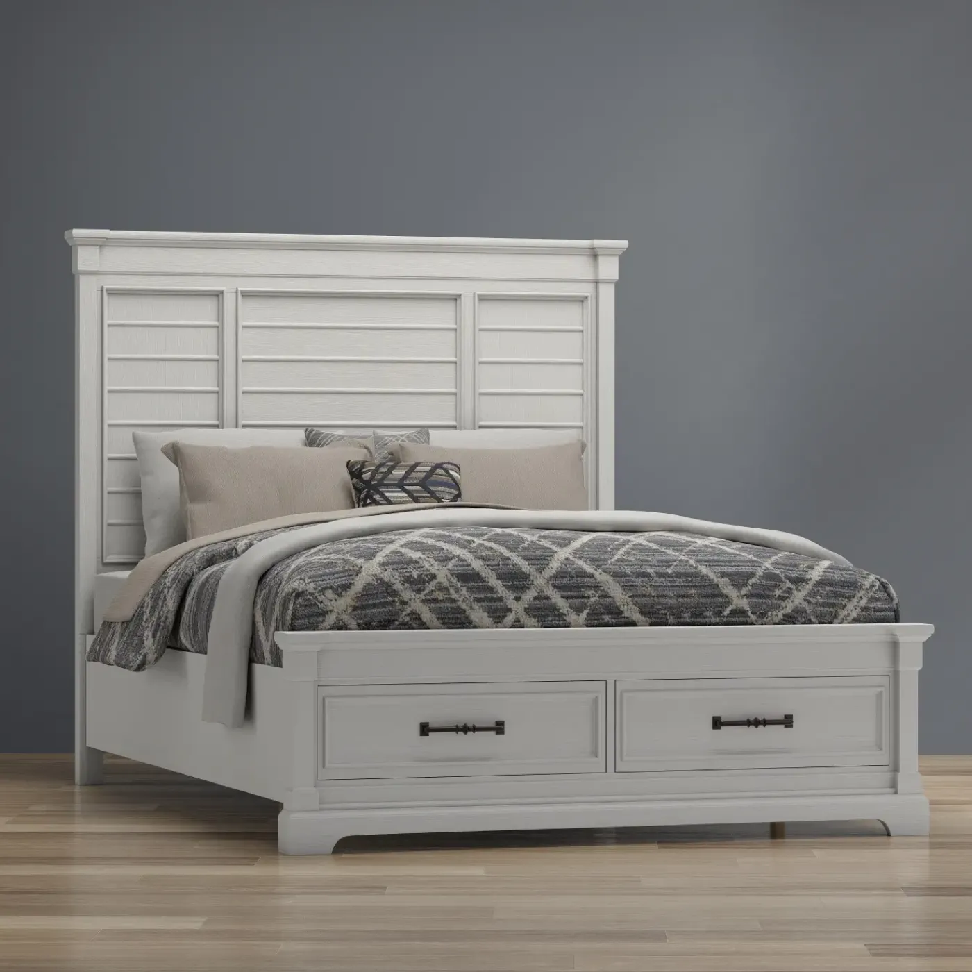 Sale Sheridan King Storage Bed, Dresser, Mirror, Nightstand Bedroom Sets