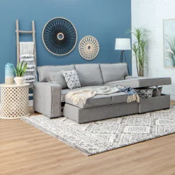 Best Siesta Sofa Chaise with Pop-Up Trundle Sectionals