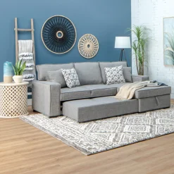 Best Siesta Sofa Chaise with Pop-Up Trundle Sectionals