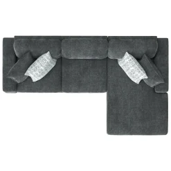Online Slumber 2pc Sleeper Sofa with Right Storage Chaise Living Room Sets|Sleeper Sofas