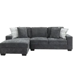 Slumber 2pc Sofa with Left Storage Chaise Living Room Sets|Sectionals