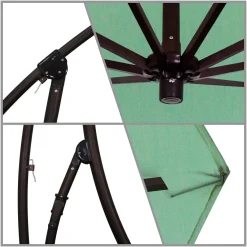 Hot St. Barts 9' Umbrella Outdoor Umbrellas