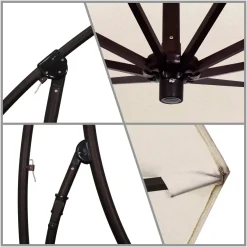 St. Barts 9' Umbrella Outdoor Umbrellas