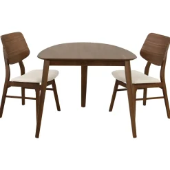 Sullivan 3pc Corner Dining Set: Table & 2 Side Chairs Dining Room Sets|All Modern Living Items