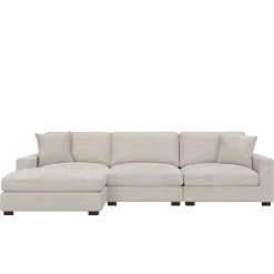 Discount Sydney 3pc Left Chaise Sofa Living Room Sets