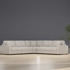 Best Sydney 5pc Modular Sectional Living Room Sets