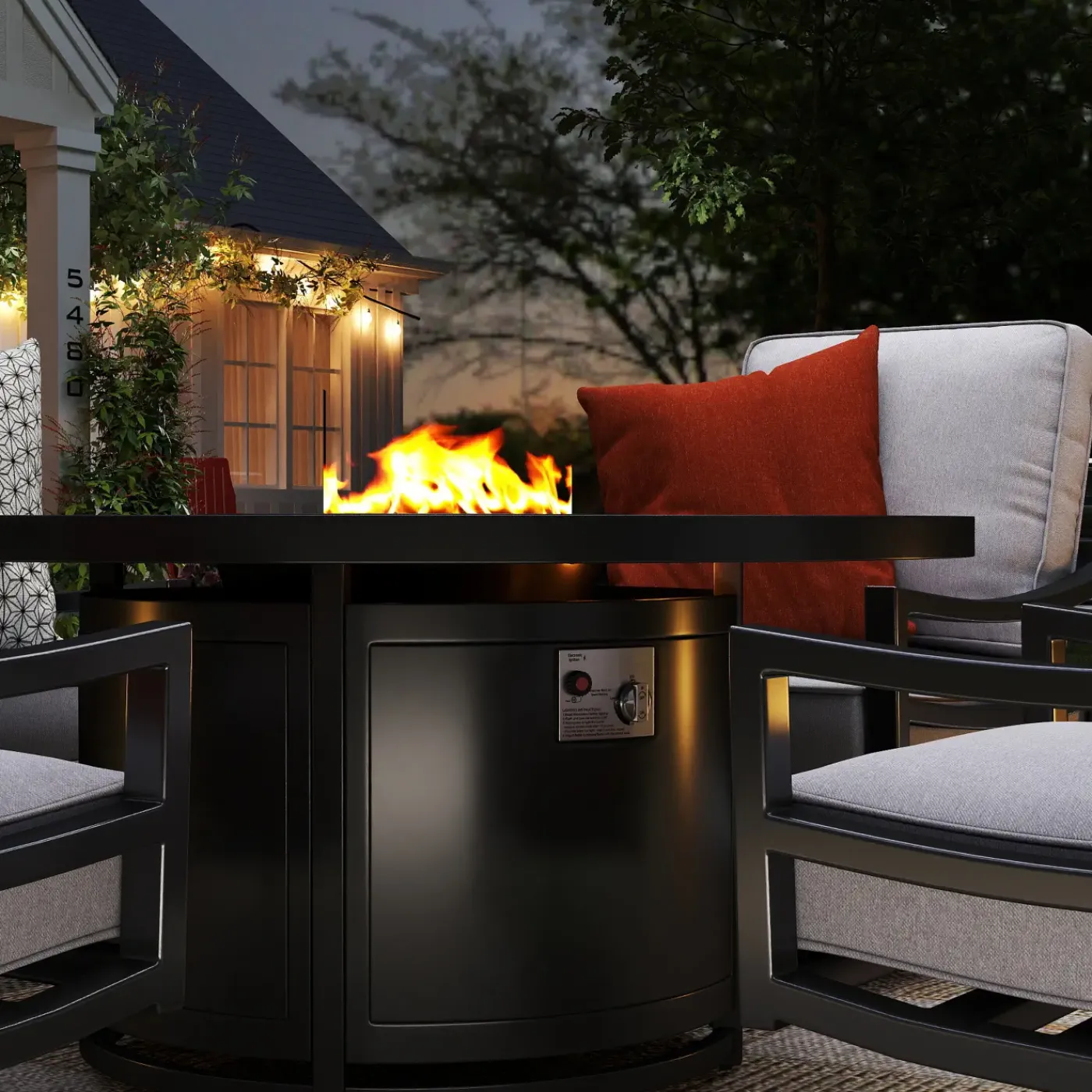 Sale Tahoe Firepit Outdoor Accent Tables & Decor