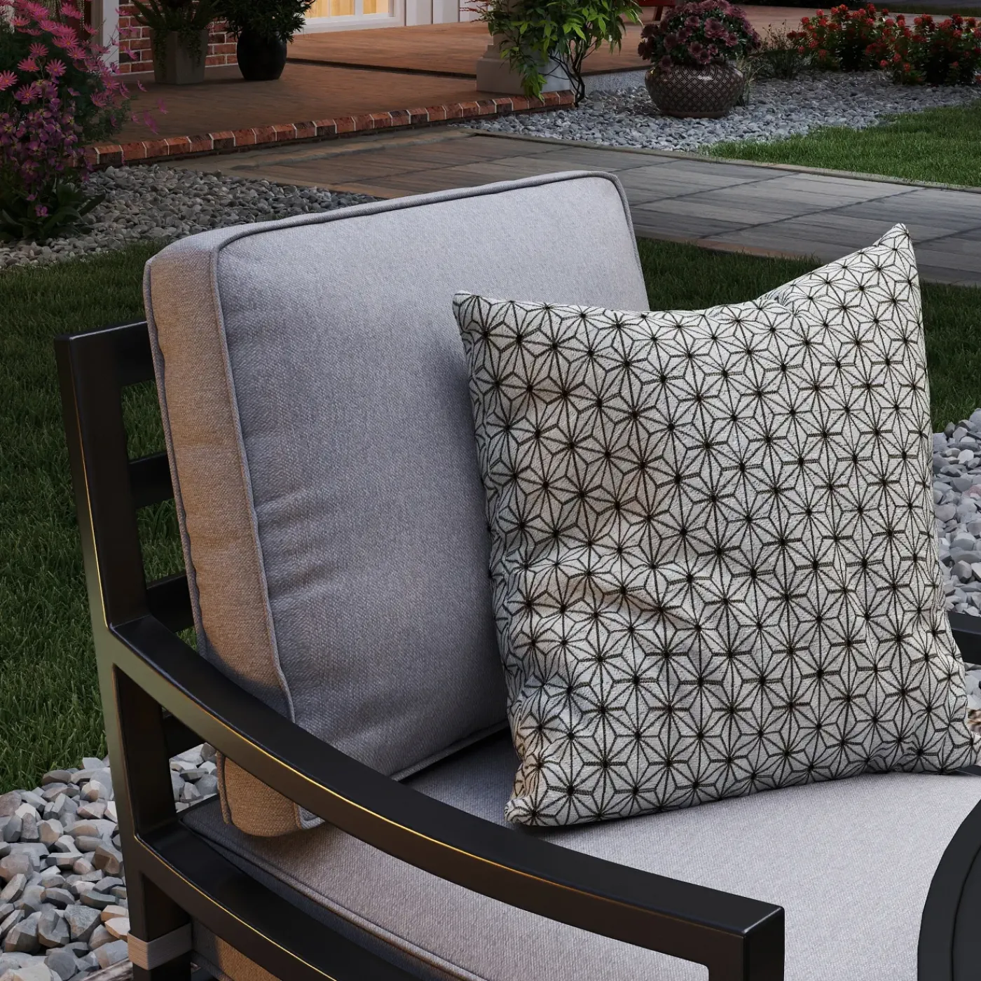 Online Tahoe Outdoor Fire Chat Set-New! Tahoe Outdoor Fire Chat Set Outdoor Seating|Outdoor Furniture Sets