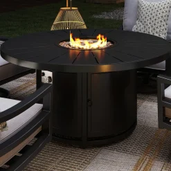 Online Tahoe Outdoor Fire Chat Set-New! Tahoe Outdoor Fire Chat Set Outdoor Seating|Outdoor Furniture Sets