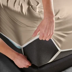 Online Tempur Breeze Cooling Sand Sheet Set Sheets & Mattress Protectors