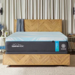 New Tempur LuxeBreeze Med Hybrid California King Hybrid Mattress Twin Mattresses|Eastern King Mattresses