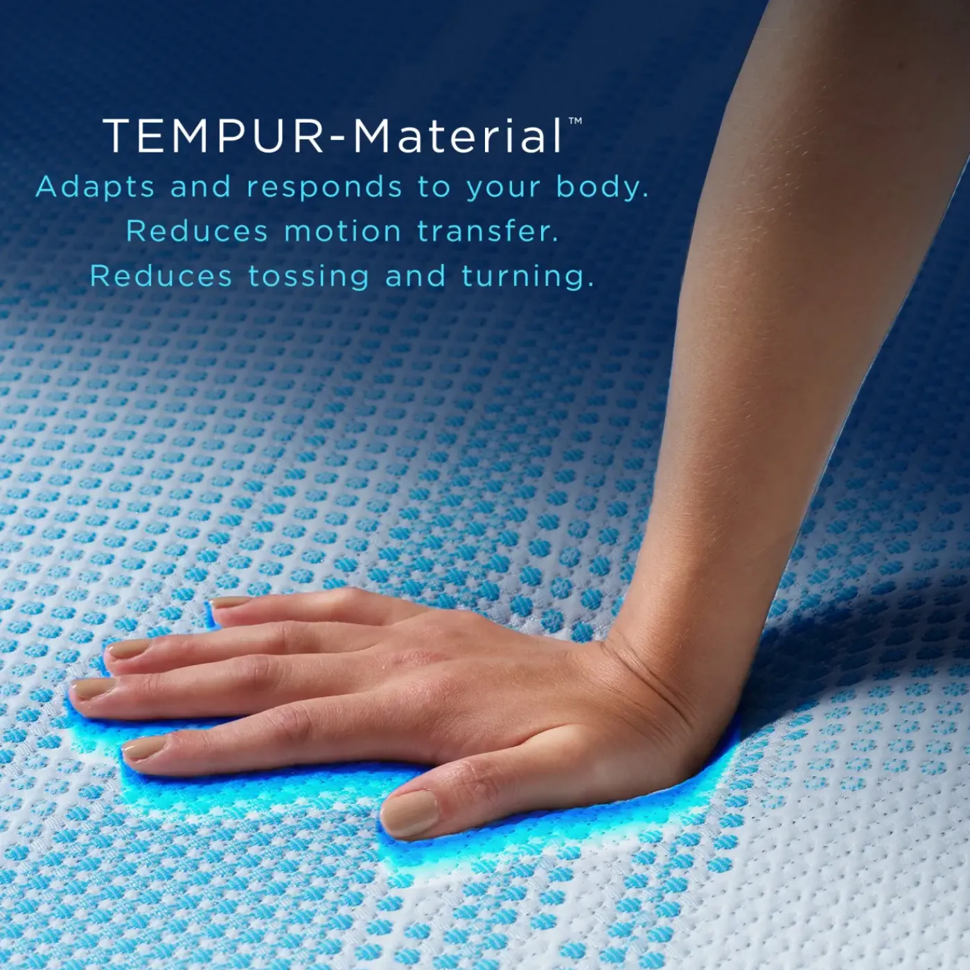 New Tempur LuxeBreeze Med Hybrid California King Hybrid Mattress Twin Mattresses|Eastern King Mattresses