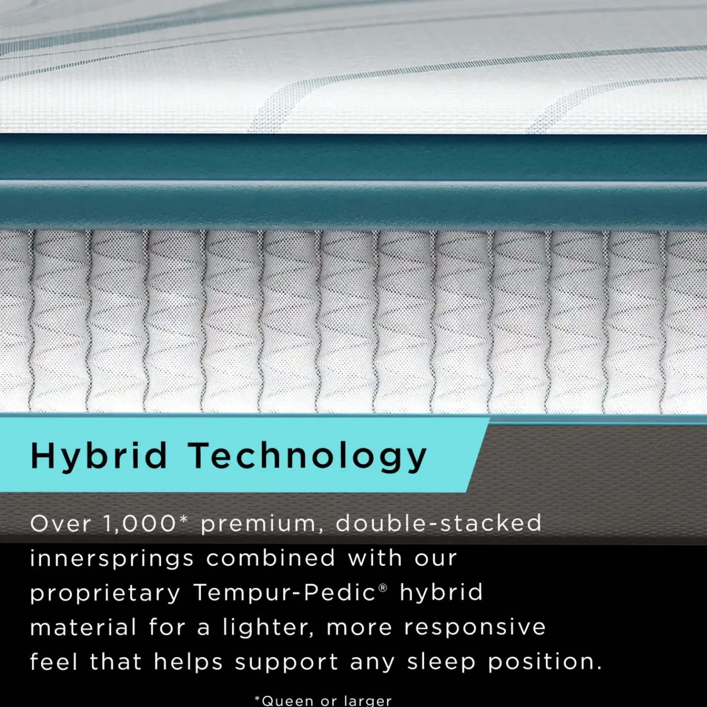 Discount Tempur-Pedic ProAdapt 2.0 California King Hybrid Mattress Full Mattresses|Twin Mattresses