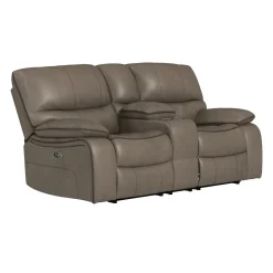 Hot Trilogy Power Reclining Console Loveseat Loveseats