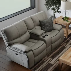 Discount Trilogy Power Reclining Console Loveseat Loveseats