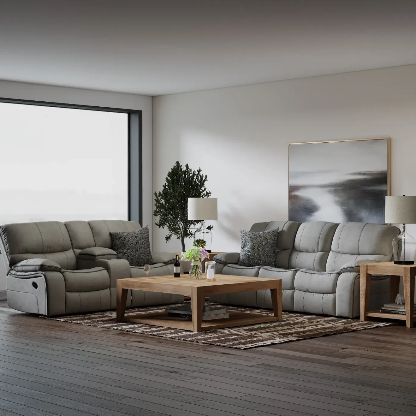 Trilogy Reclining Living Room Set- Living Room Sets