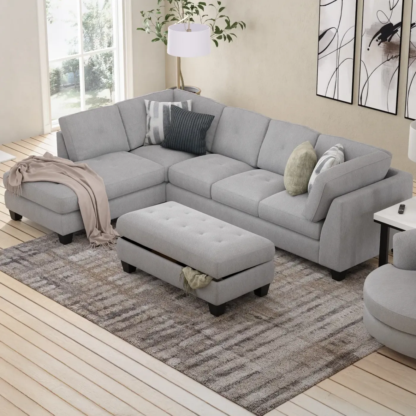 Hot Trinton Sectional Living Room Sets|Sectionals