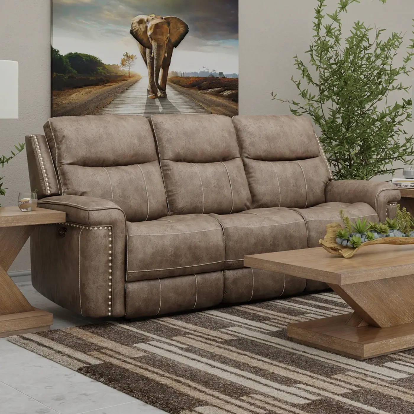 New Triplex Power Reclining Living Room Set- Living Room Sets