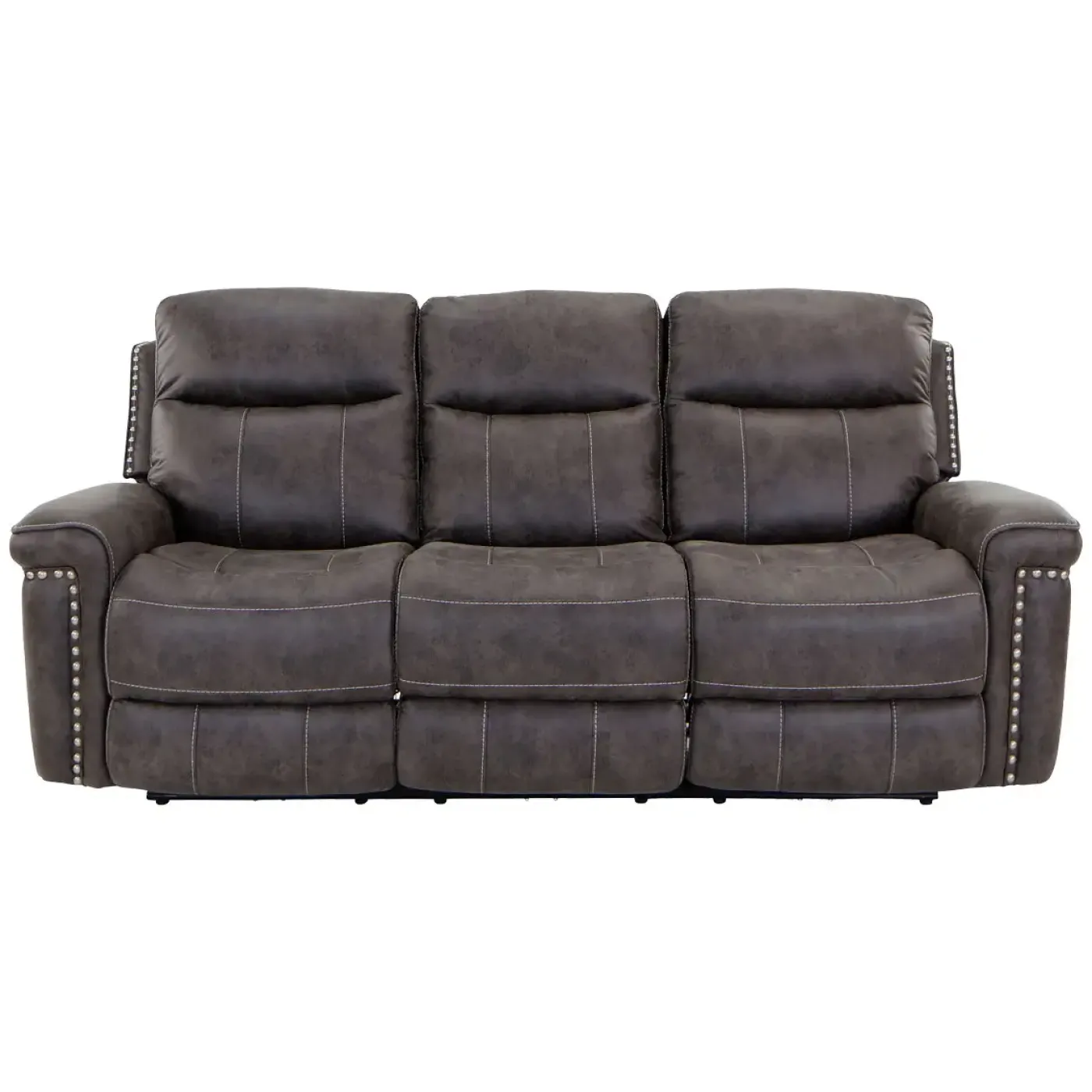 Clearance Triplex Power Triple Reclining Sofa Sofas & Couches|Reclining Furniture