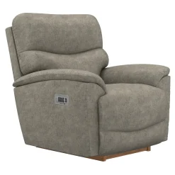 Sale Trouper Power Rocker Recliner with Power Headrest & Lumbar Chairs|Recliners
