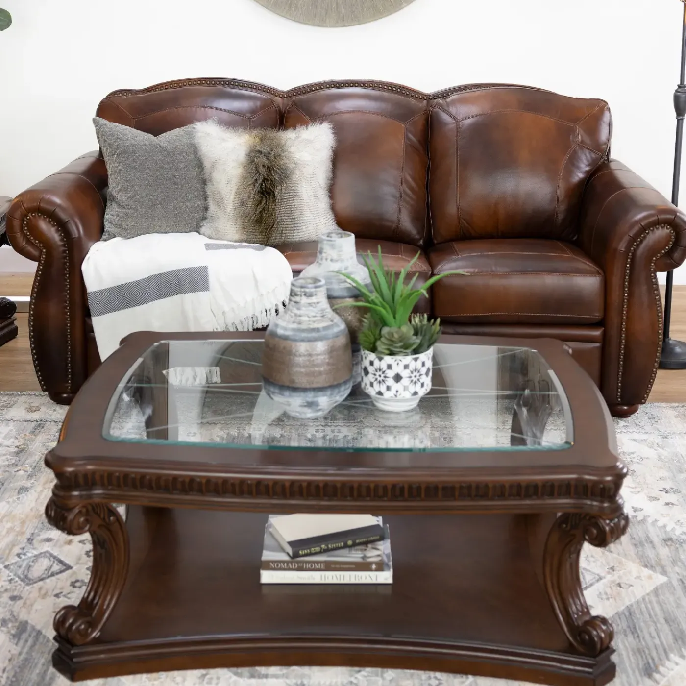Clearance Tuscan Leather Living Room Set Living Room Sets