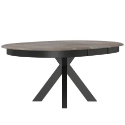 Outlet Vibrance Extendable Round Dining Table With Custom Finish Options Dining Tables|All Outlet & Clearance Items