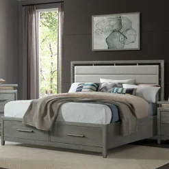 New Winslet Califorina King Storage Panel Bed King Beds