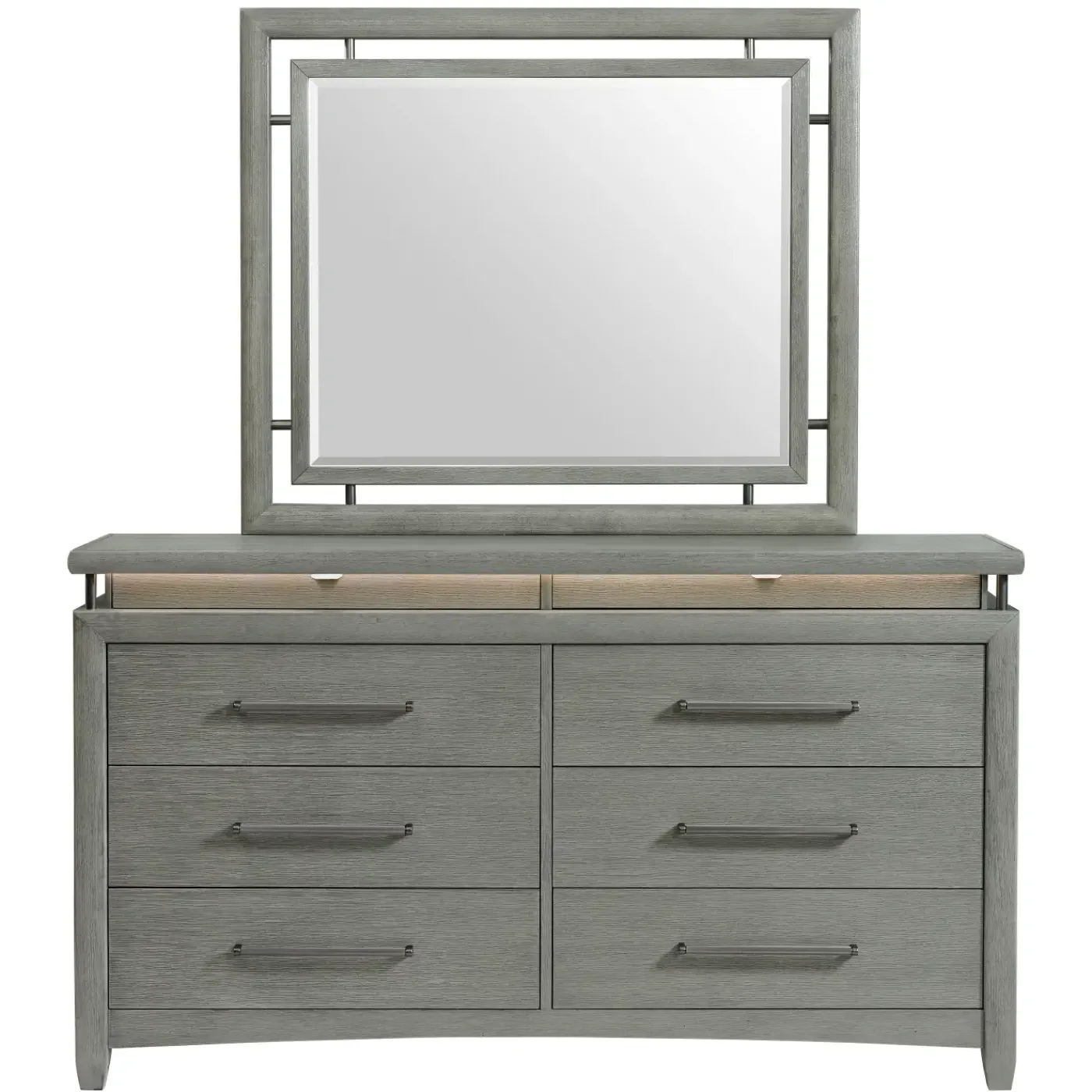 New Winslet California King Bed, Dresser, Mirror, Nightstand Bedroom Sets