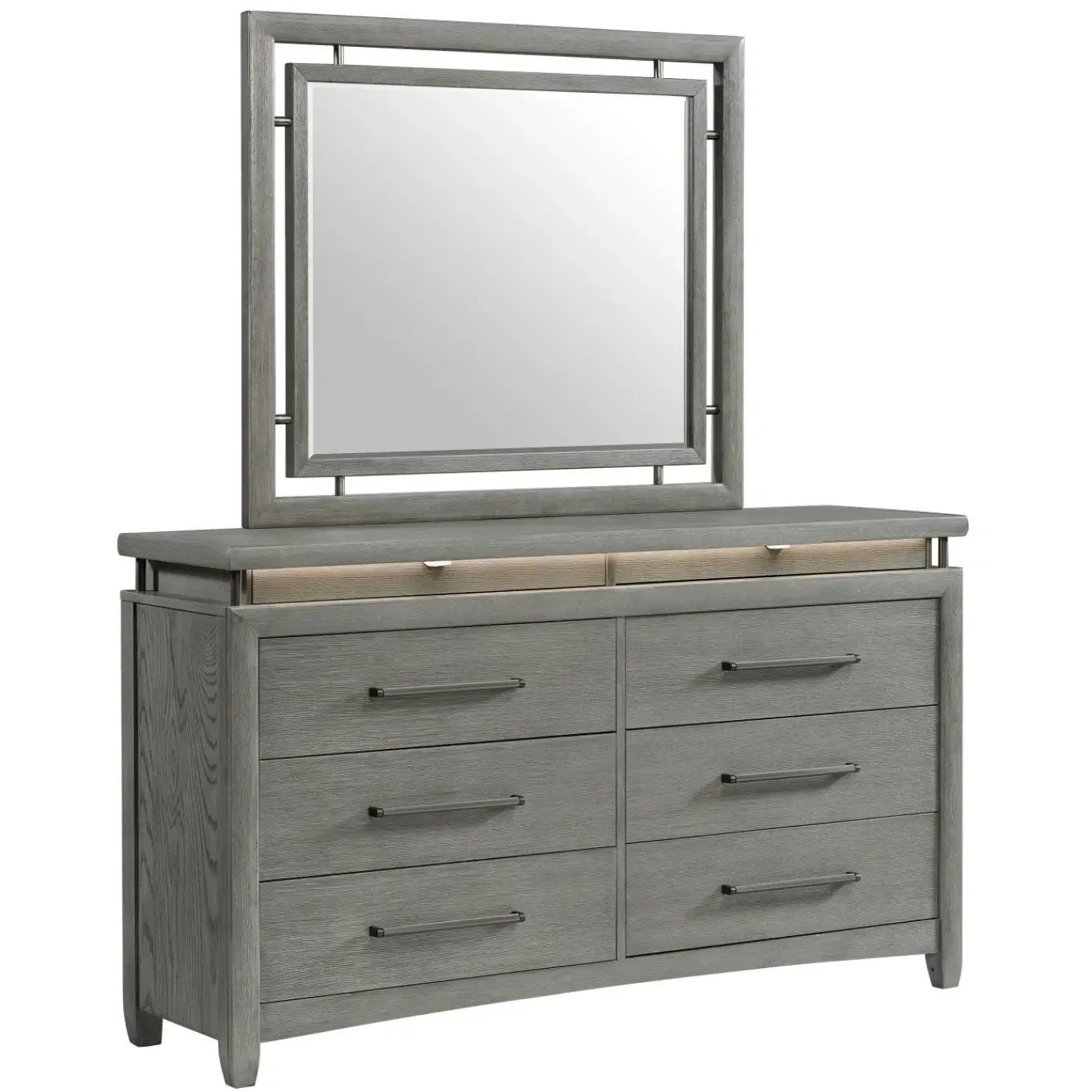 Hot Winslet Eastern King Bed, Dresser, Mirror, Nightstand Bedroom Sets
