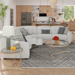 Discount Zandra Power Sectional Living Room Sets|Sectionals